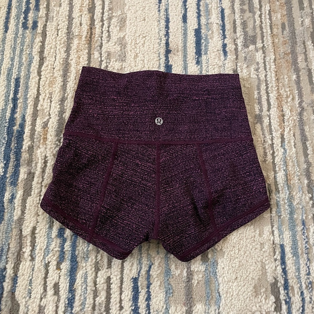 Lululemon Short Womens 4 High Rise Wunder Gym & Running